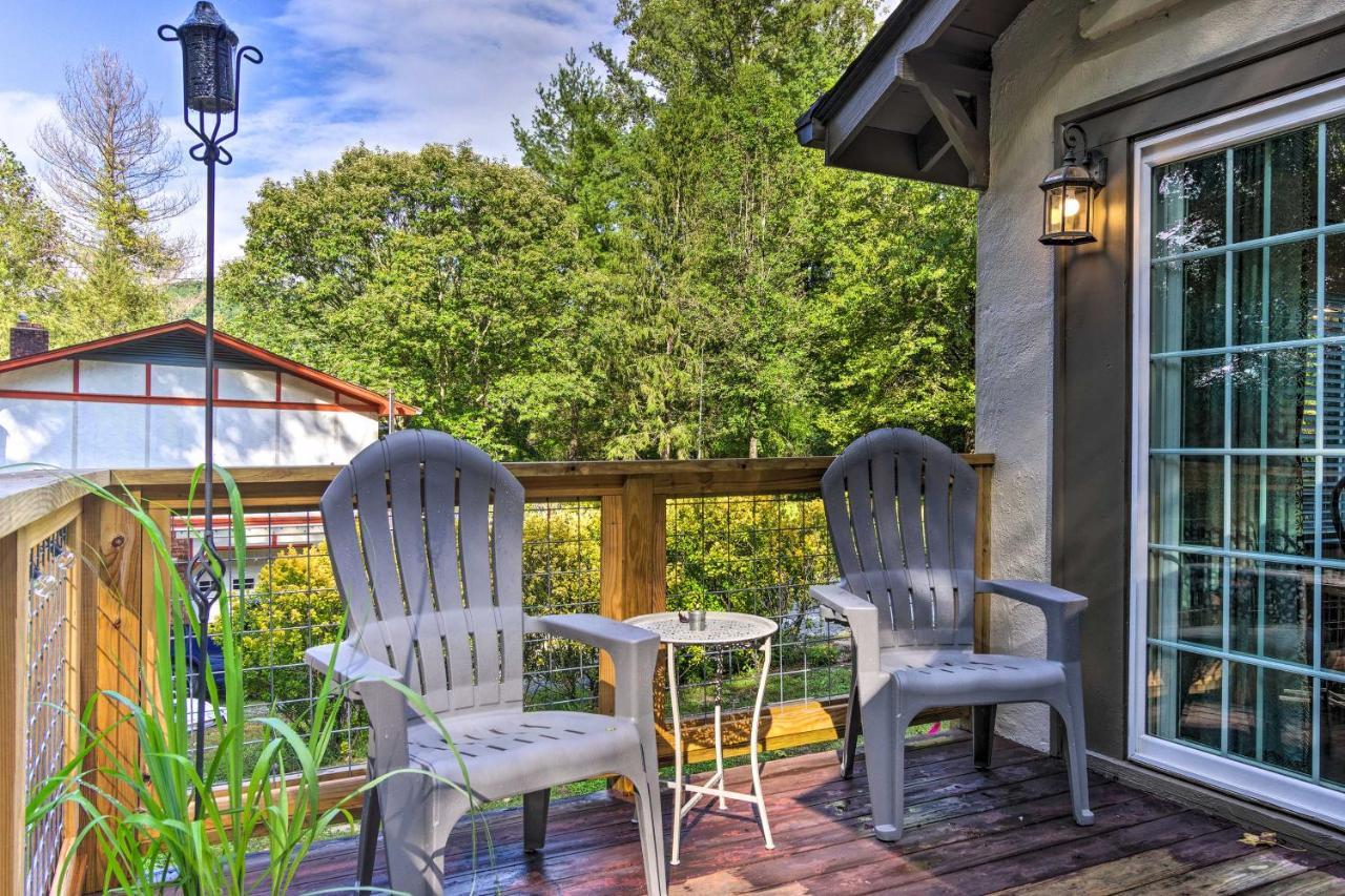 Shaw Creek Cottage With Fire Pit And Forest Views Hendersonville Εξωτερικό φωτογραφία